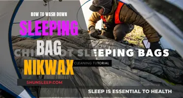 Washing Your Down Sleeping Bag: The Nikwax Way