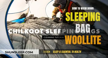 Washing Your Down Sleeping Bag: A Guide
