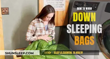 Washing Down Sleeping Bags: A Step-by-Step Guide