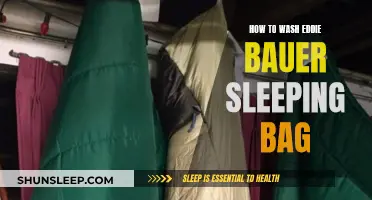 Washing Eddie Bauer Sleeping Bags: Step-by-Step Guide