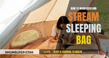 Washing Field and Stream Sleeping Bags: Step-by-Step Guide