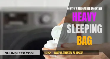 Washing Your Gander Mountain Sleeping Bag: A Step-by-Step Guide