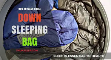 Goose Down Sleeping Bag: Wash and Care Tips