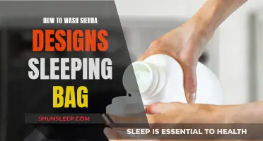 Washing Your Sierra Designs Sleeping Bag: A Step-by-Step Guide