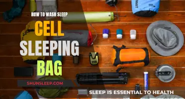 Washing Your Sleep Cell Sleeping Bag: A Step-by-Step Guide