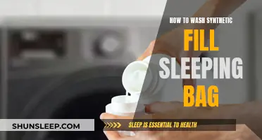 Washing Synthetic Sleeping Bags: Step-by-Step Guide