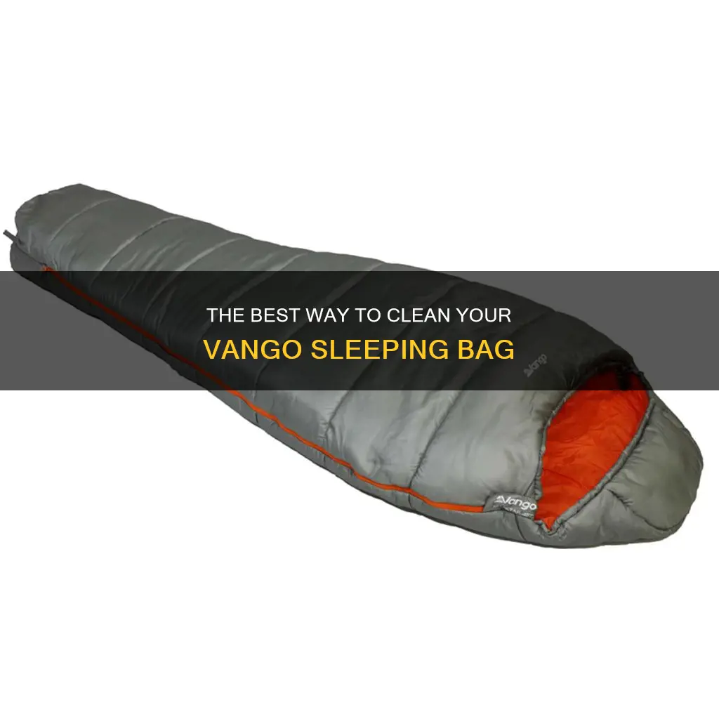 how to wash vango sleeping bag