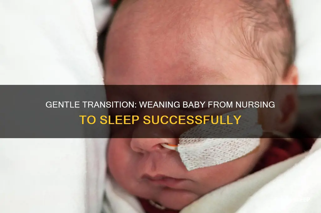 how to wean baby from nursing to sleep