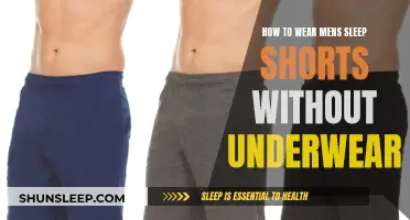 Sleep Shorts: Go Commando in Comfort and Style