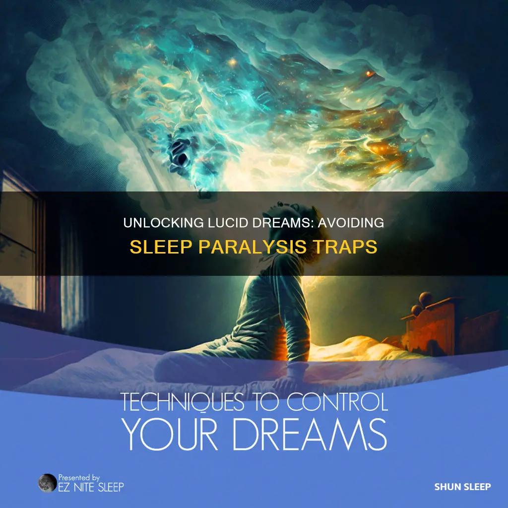 how to wild lucid dream without sleep paralysis