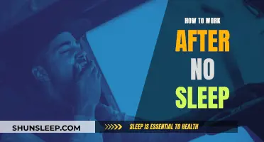 Strategies for Working After a Sleepless Night