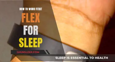 Fitbit Flex: Maximizing Sleep Tracking for Better Rest