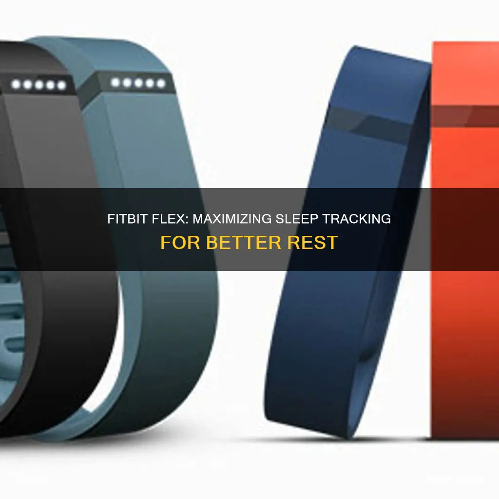 how to work fitbit flex for sleep