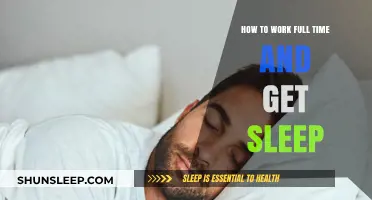 Balancing Full-Time Work and Quality Sleep: Practical Tips for Success