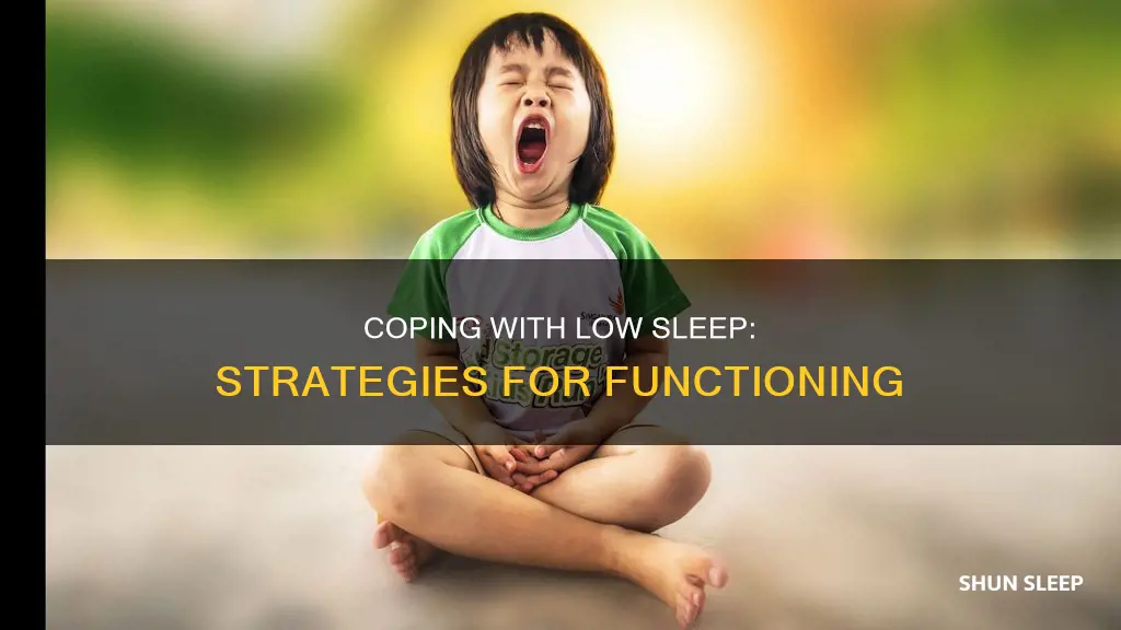 how to work on low sleep