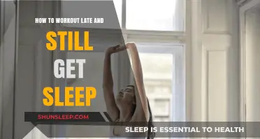 Late-Night Workouts: Strategies for Exercise and Quality Sleep Balance