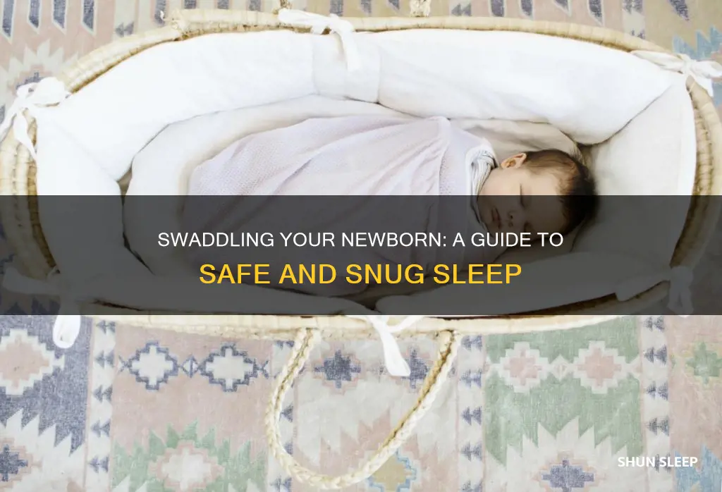 how to wrap a newborn for sleep