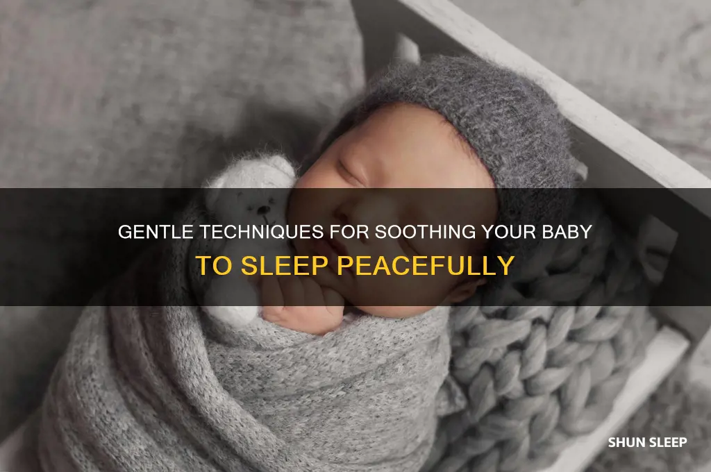 how to you put your baby to sleep