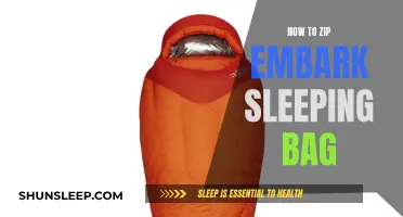 Embark Sleeping Bag: Zipping Guide