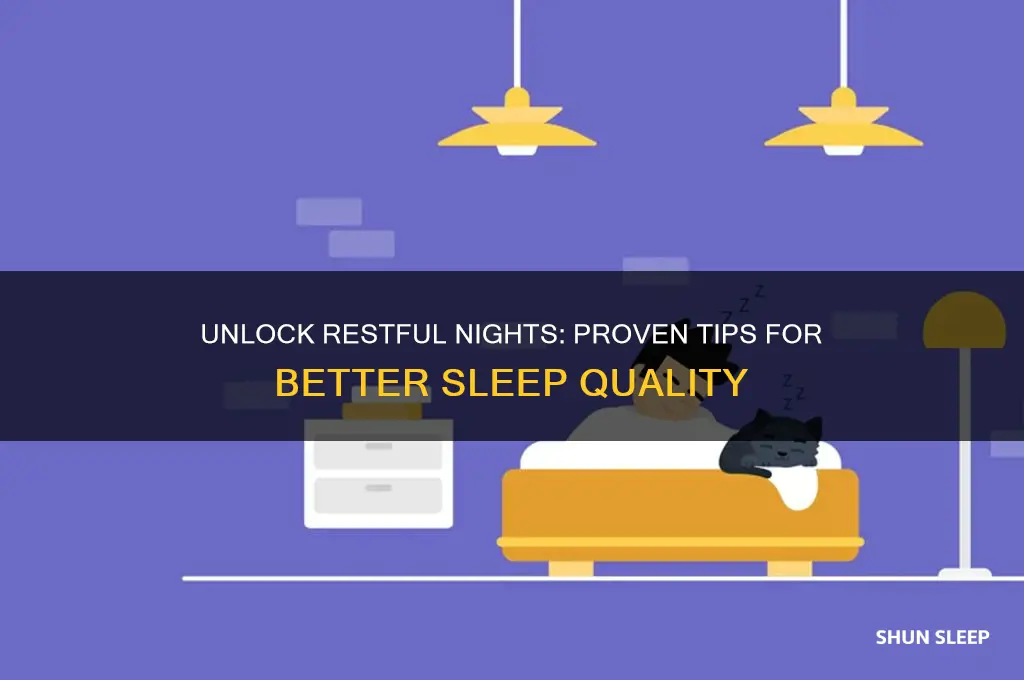 how tp get better sleep