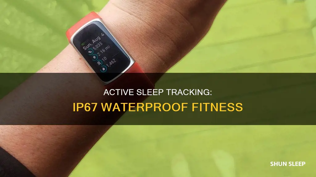 how track sleeping pro-fit active veryfitpro fitness tracker ip67