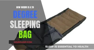 Staying Warm: 20-Degree Sleeping Bags Explained