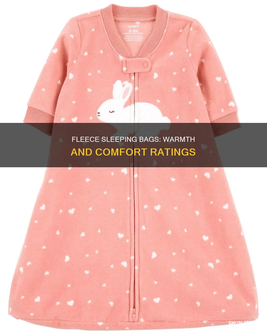 how warm is a fleece sleeping bag