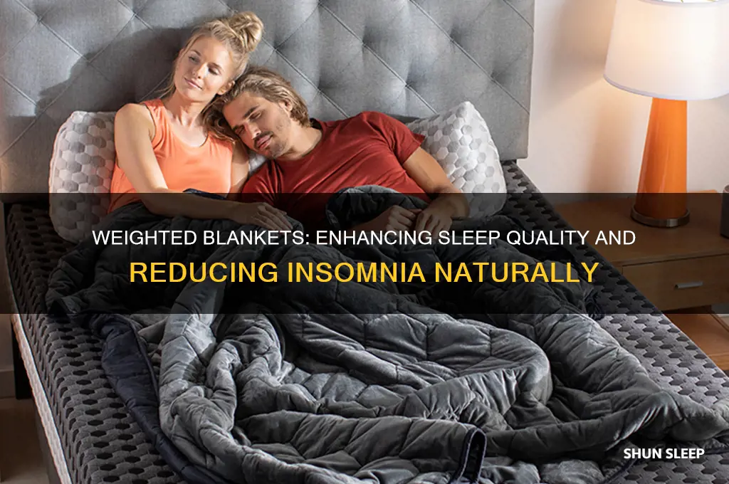 how weighted blankets help sleep
