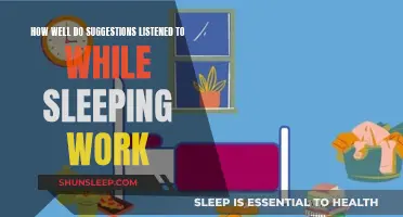 Sleep Suggestions: Do They Work and How Well?