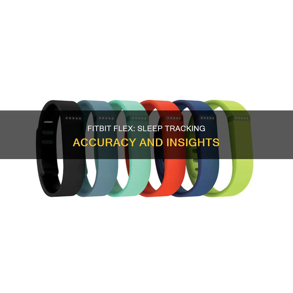 how well does fitbit flex track sleep