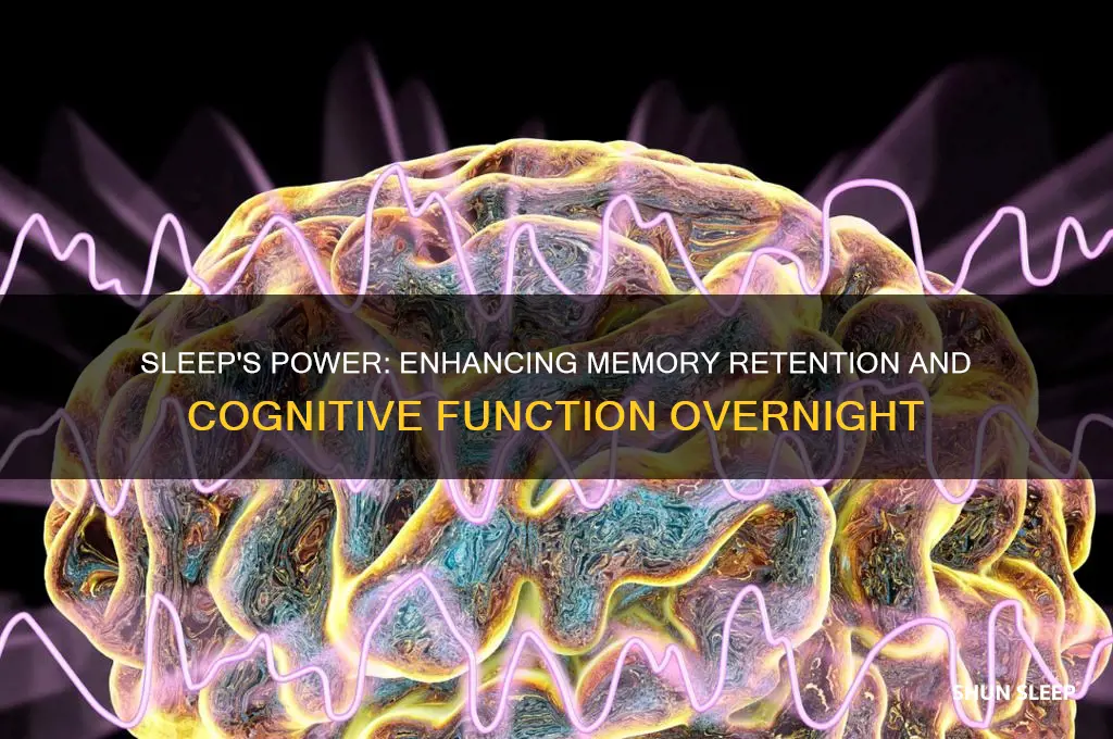 how will sleeping help memory