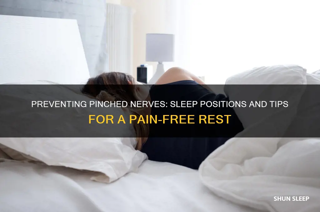 how you get a pinched nerve while sleeping