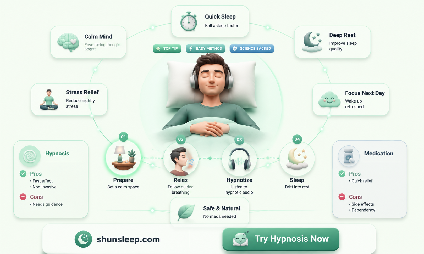 can a hypnotist help you sleep