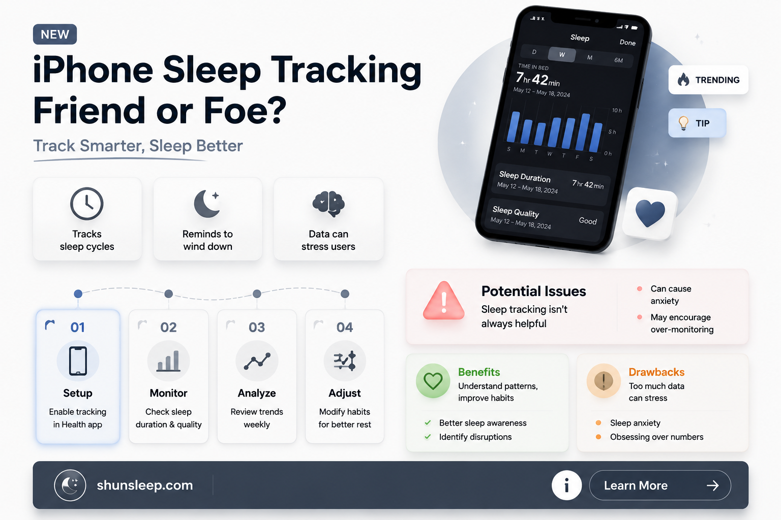 can an iphone track sleep