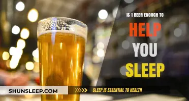 One Beer for Better Sleep? Exploring the Truth Behind the Myth