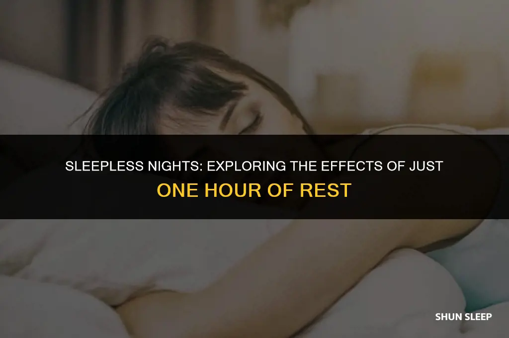 is 1 hours of sleep enough