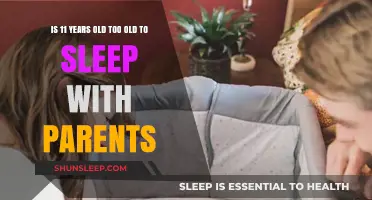 Co-sleeping: When is it too late to stop?