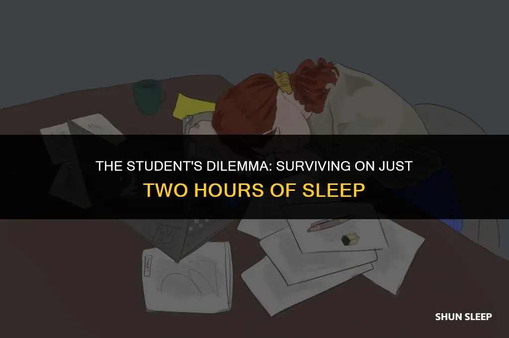 is 2 hours of sleep enough for a student