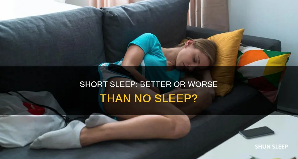 is 20 minutes of sleep better than none