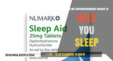 Can 25 mg Diphenhydramine Effectively Aid Your Sleep?