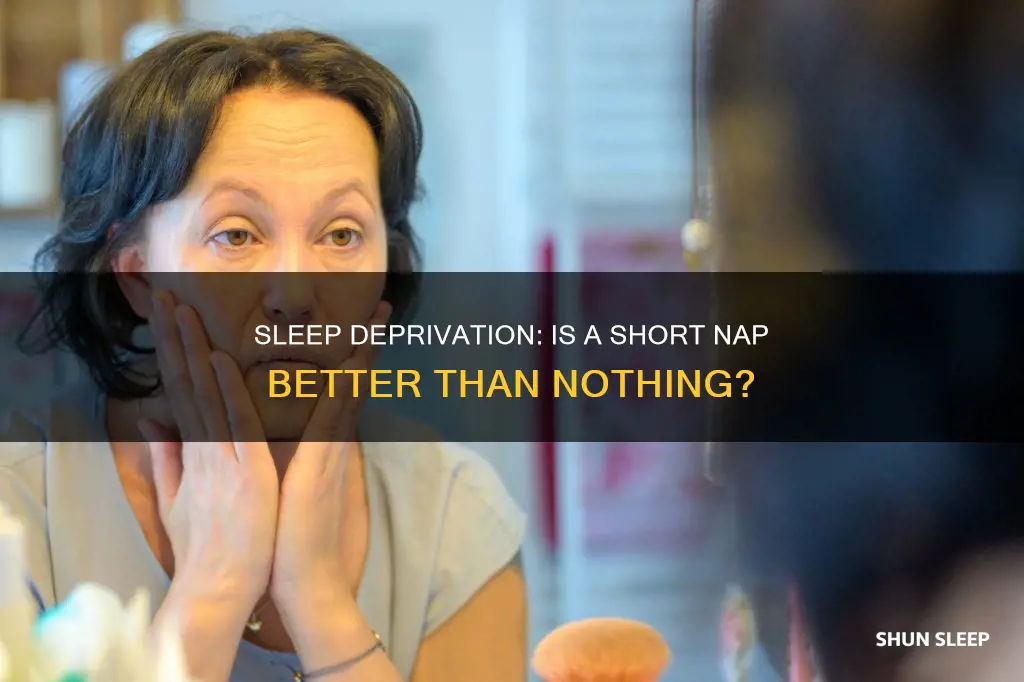 is 3 hrs of sleep better than none