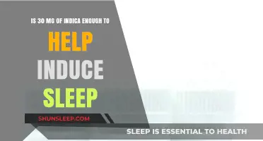 Can 30 mg of Indica Effectively Promote Better Sleep?