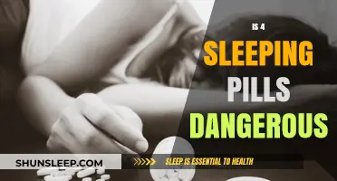 Sleeping Pills: Overdose Risk and Dangers