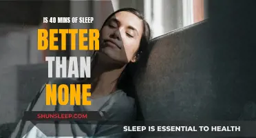 A Quick Nap: Better Than No Sleep?