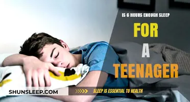 Teen Sleep Dilemma: Is 6 Hours Enough for Optimal Health?