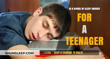 Teen Sleep Dilemma: Is 6 Hours Enough for Optimal Health?