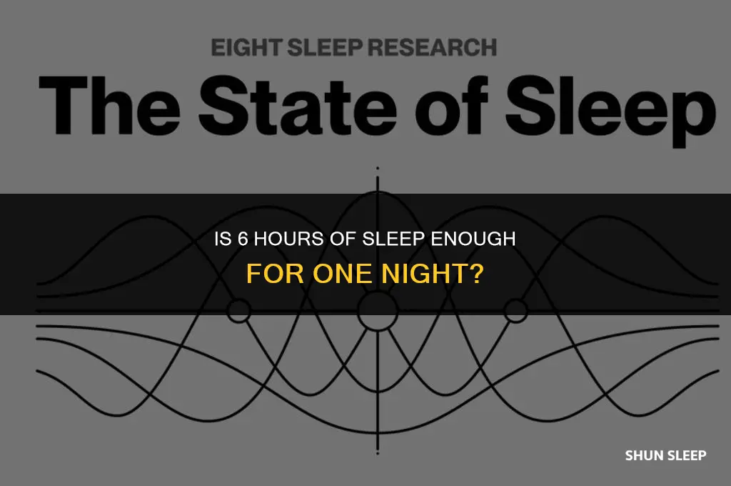 is 6 hours of sleep ok for one night