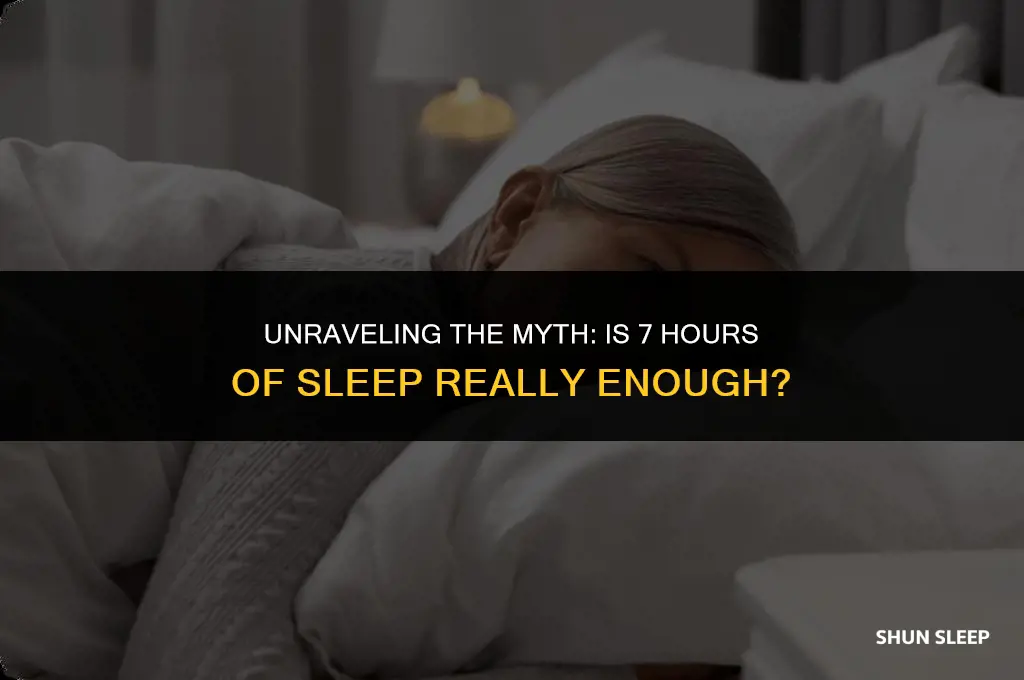 is 7 hours of sleep bad