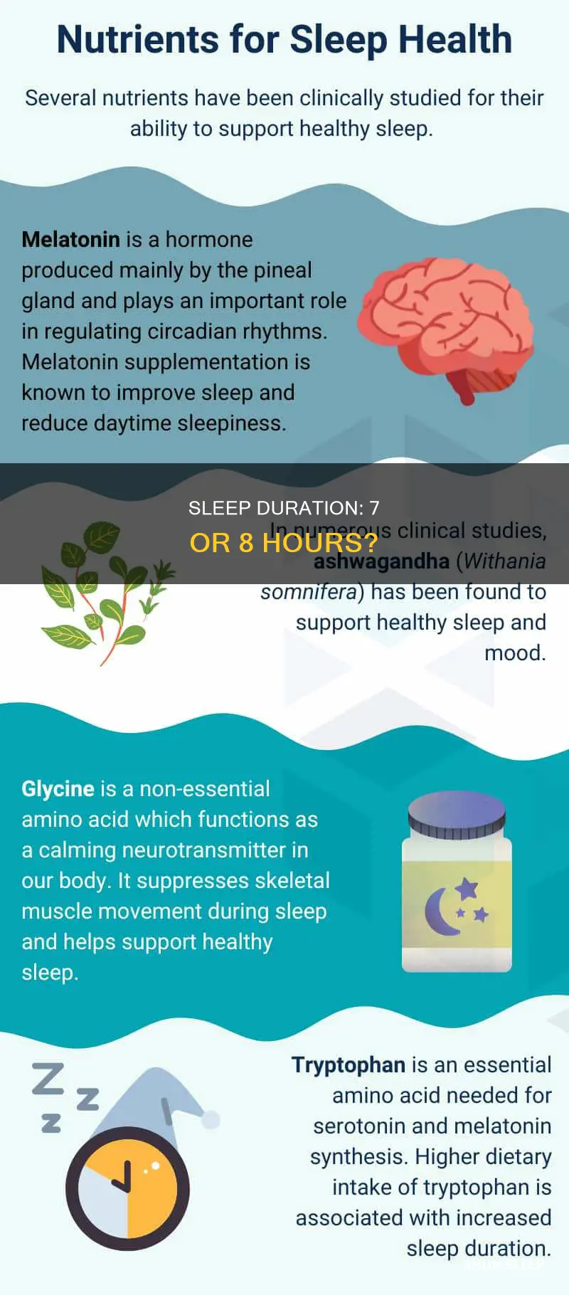 is 7 hrs of sleep better than 8