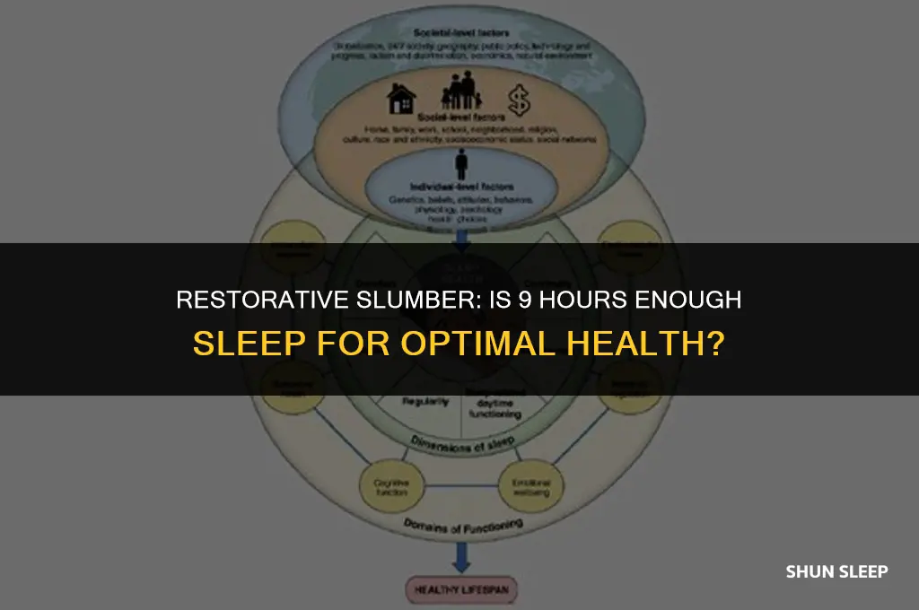 is 9 hours enough sleep